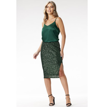 Spódnica Model A692 Bottle Green - awama
