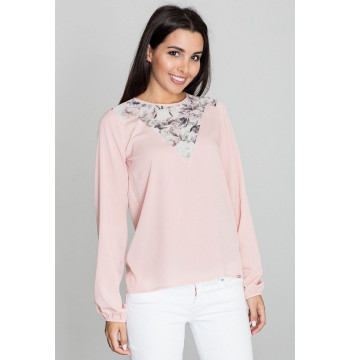 Bluzka Model M549 Pink - Figl