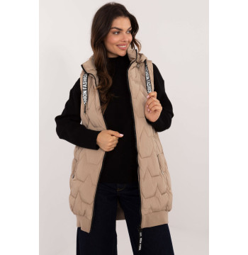 Kamizelka Model SK-KZ-HH-079.09 Beige - Factory Price