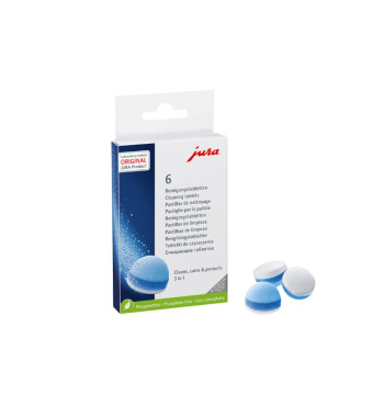 Tabletki czyszczące 3-fazowe Jura 6szt.
