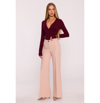Spodnie Damskie Model MOE875 Beige - Moe