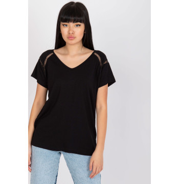 Bluzka Model FA-BZ-7237.40P Black - Fancy