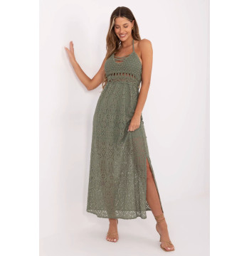 Sukienka Model MI-SK-88191.63 Khaki - Italy Moda