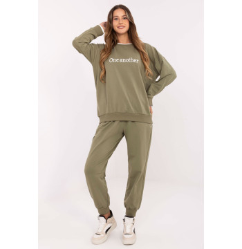 Spodnie Komplet Model RV-KMPL-A883.68 Khaki - Relevance