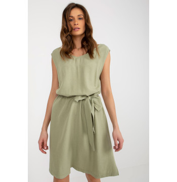 Sukienka Model WN-SK-VE38.32P Pistacja - Rue Paris