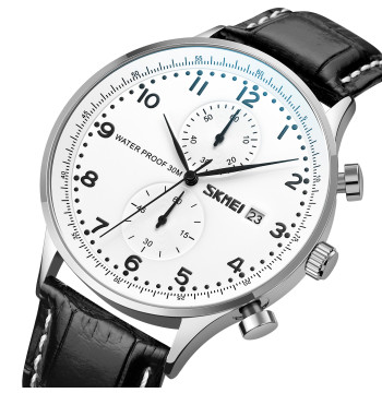 Zegarek Męski Skmei 9301SISIBK + BOX