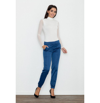 Spodnie Damskie Model M556 Blue - Figl