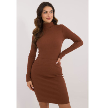 Golf Damski Model RV-BZ-7182.01P Brown - Rue Paris