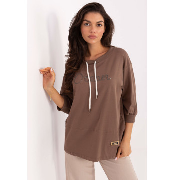 Bluzka Model RV-BZ-A785.58 Brown - Relevance