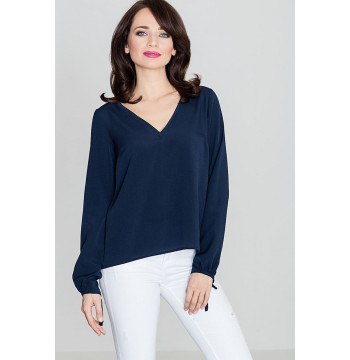 Bluzka Model K385 Navy - Lenitif