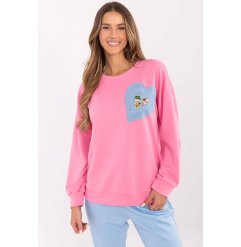Bluza Damska Model DHJ-BL-20322.72 Pink - Italy Moda
