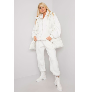 Spodnie Komplet Model EM-KMPL-540.24X Ecru - Ex Moda