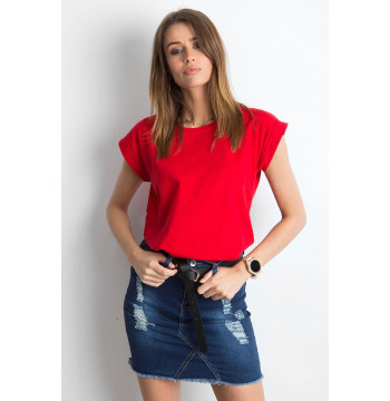 T-shirt Damski Model RV-TS-4833.01P Red - BFG