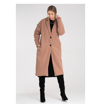 Płaszcz Damski Model M1111 Beige - Figl
