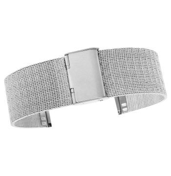 Bransoleta Fashion Mesh Srebrna IPS 22 mm FA22S