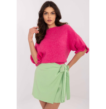 Sweter Damski Model MI-SW-2913.99 Fluo Pink - Italy Moda