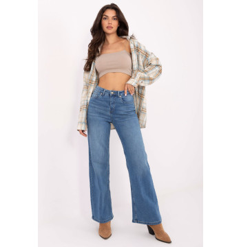 Spodnie Jeansy Damskie Model D85083BI62544M319 Blue - Sublevel