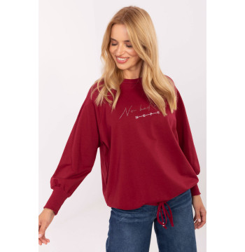 Bluzka Model RV-BZ-A825.48 Bordo - Relevance