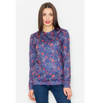 Bluza Damska Model M541 Wzór 58 Blue - Figl