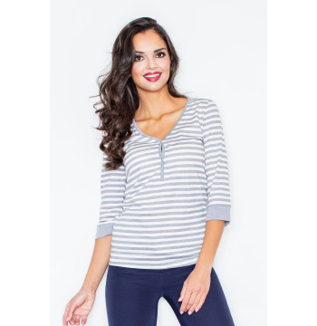 Bluzka Model 289 Grey - Figl