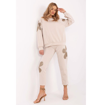 Spodnie Komplet Model MI-KMPL-M6124.61P Beige - Italy Moda