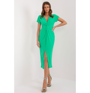 Sukienka Model DHJ-SK-17302K.93 Green - Italy Moda