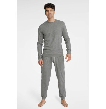 Piżama Męska Model Universal 40951-90X Grey Melange - Henderson