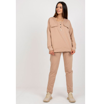 Spodnie Komplet Model LK-KMPL-509315.06 Camel - Lakerta