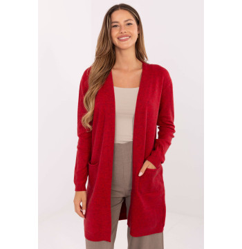 Sweter Kardigan Model PM-SW-8310.12 Red - Factory Price