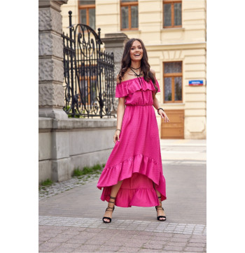 Sukienka Model AMA SUK0334 Amarant - Roco Fashion