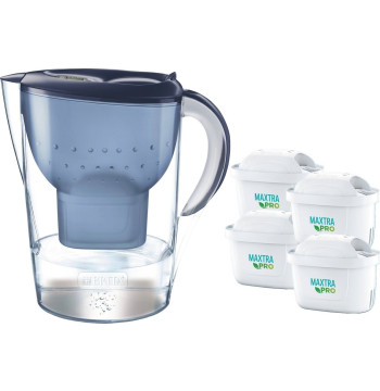 Dzbanek Brita Marella XL + 4 wkł. Maxtra niebieski
