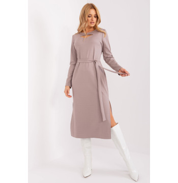 Sukienka Model LK-SK-509447.75P Dark Beige - Lakerta
