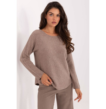 Sweter Damski Model IT-SW-2219.63 Dark Beige - Italy Moda