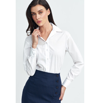 Koszula body K84 White - Nife