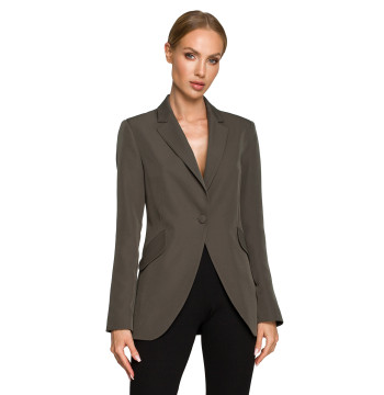 Żakiet Model MOE701 Khaki - Moe