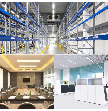 30x LAMPA LED PANEL SUFITOWA PLAFON NATYNKOWA OPRAWA ŚWIETLÓWKA 120cm 54W MOCNA