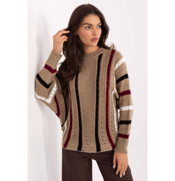 Sweter Damski Model IT-SW-93115.13 Beige - Factory Price