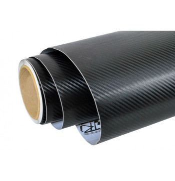 Folia rolka carbon 3D czarna 1,52x30m