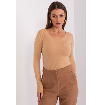 Sweter Damski Model PM-SW-WB92918B.57 Camel - Factory Price