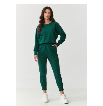 Spodnie Komplet Model M888 Bottle Green - Makadamia