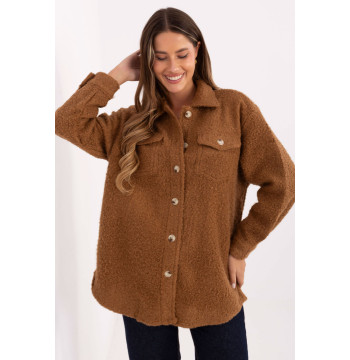 Koszula Damska Model IT-KR-1709.85 Camel - Factory Price