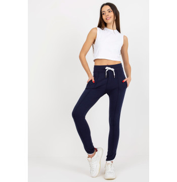 Spodnie Dresowe Model LO-DR-LK-239.14 Navy - Rue Paris
