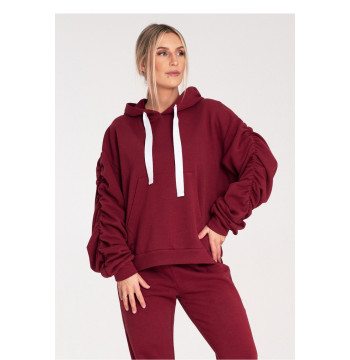 Bluza Damska Model M1055 Bordo - Figl