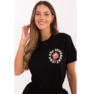 T-shirt Damski Model D12022AC02645E Grafit - Sublevel