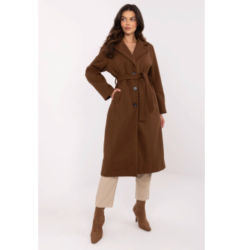 Płaszcz Damski Model MO-PL-1804.00 Brown - Italy Moda
