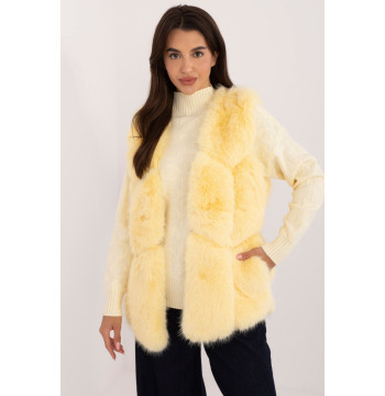 Kamizelka Model AT-KZ-2375.00P Light Yellow - AT