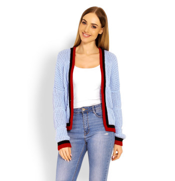 Sweter Kardigan Model 60004 Sky Blue - PeeKaBoo