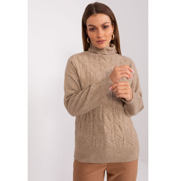 Golf Damski Model AT-SW-23401.97P Dark Beige - AT