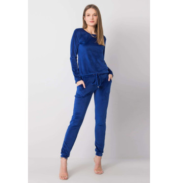 Spodnie Komplet Model RV-KMPL-6083.05 Cobalt - Rue Paris