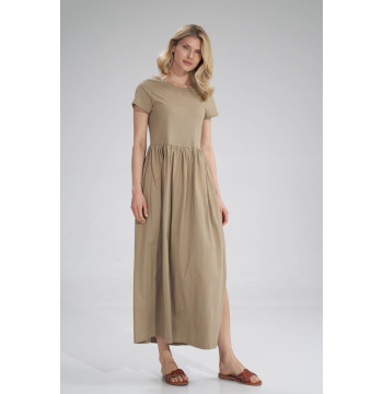 Sukienka Model M787 Beige - Figl